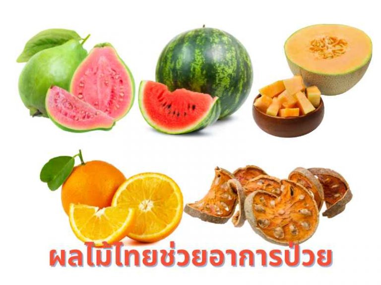 5 ผลไม้ไทย ช่วยบรรเทาอาการป่วย ลดไข้ ไม่สบาย